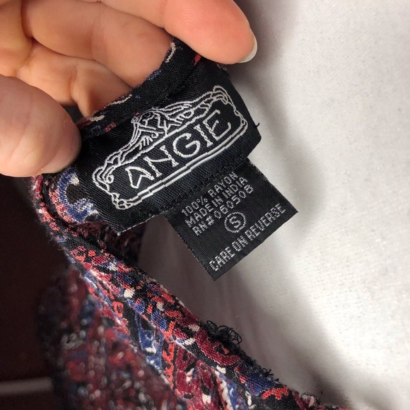 Paisley print off the shoulder dress! - Picture 4 of 4